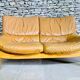 Leather and wood lounge of the Maison Regain 1950s/60s