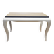 Table basse en chêne, pieds galbés