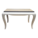 Table basse en chêne, pieds galbés