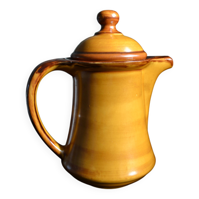 Cafetière marron St Clément Années 50/60