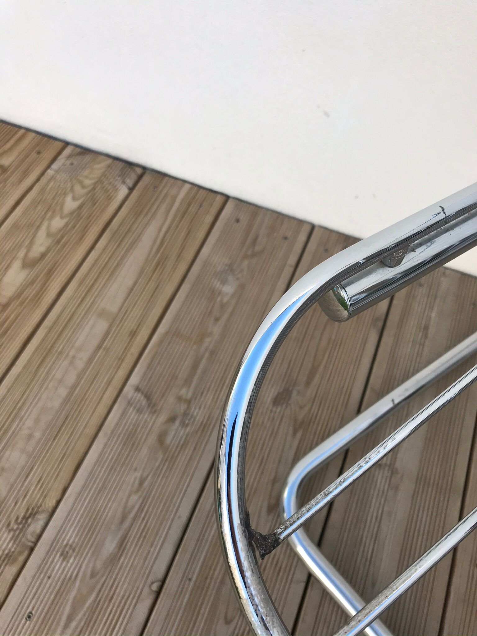 Chaises métal chromée Rinaldi
