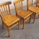 Set de 4 chaises bistrot