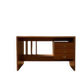 Writing desk, vintage wooden desk, 1980s, Czechoslovakia