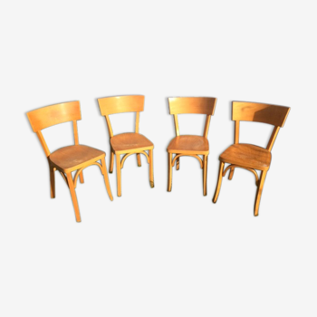 4 Chaises bistro type Baumann