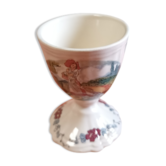 Earthenware coquetier