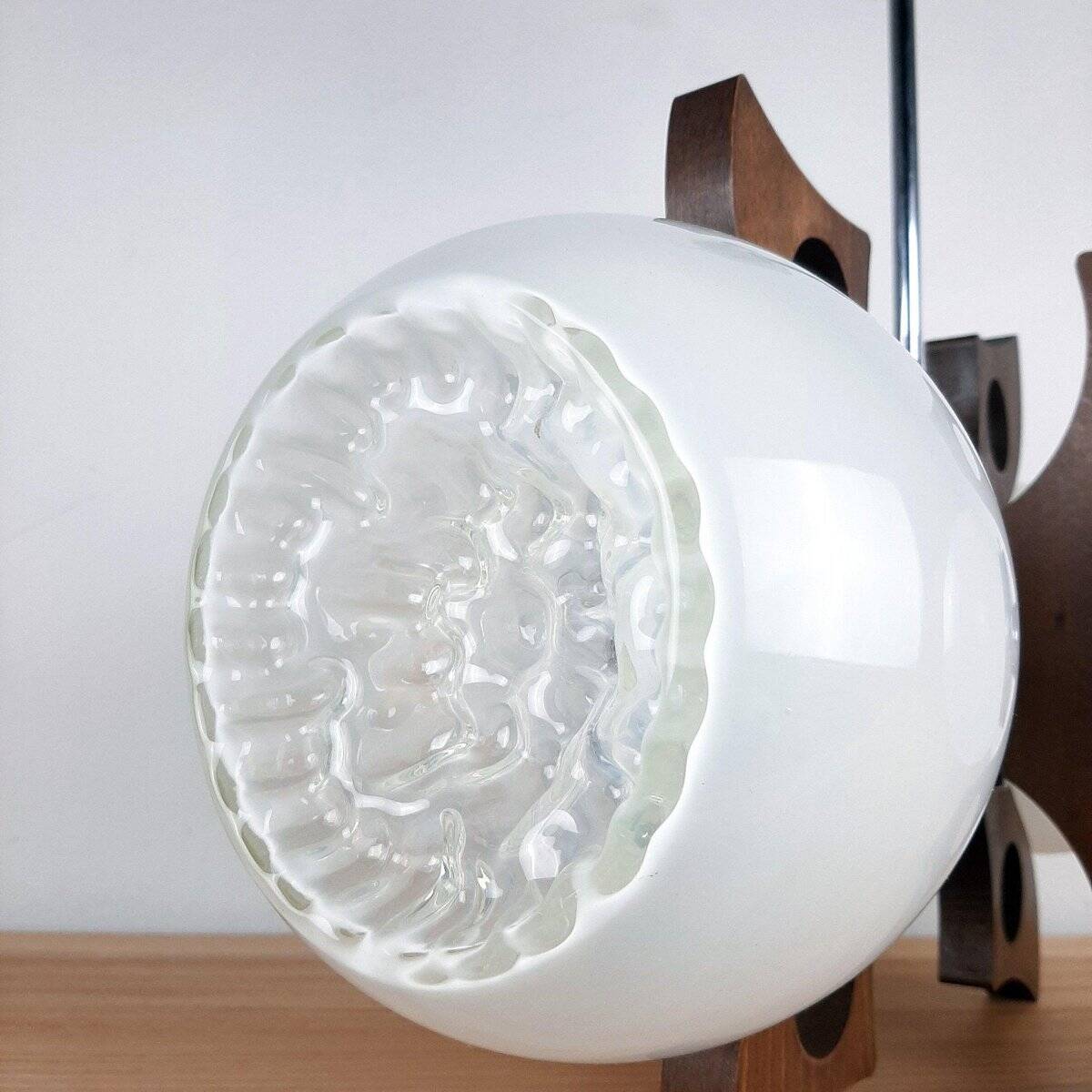 Mid-century Murano glass pendant by Mazzega, 1970s.