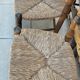 4 antique Provençal wooden chairs