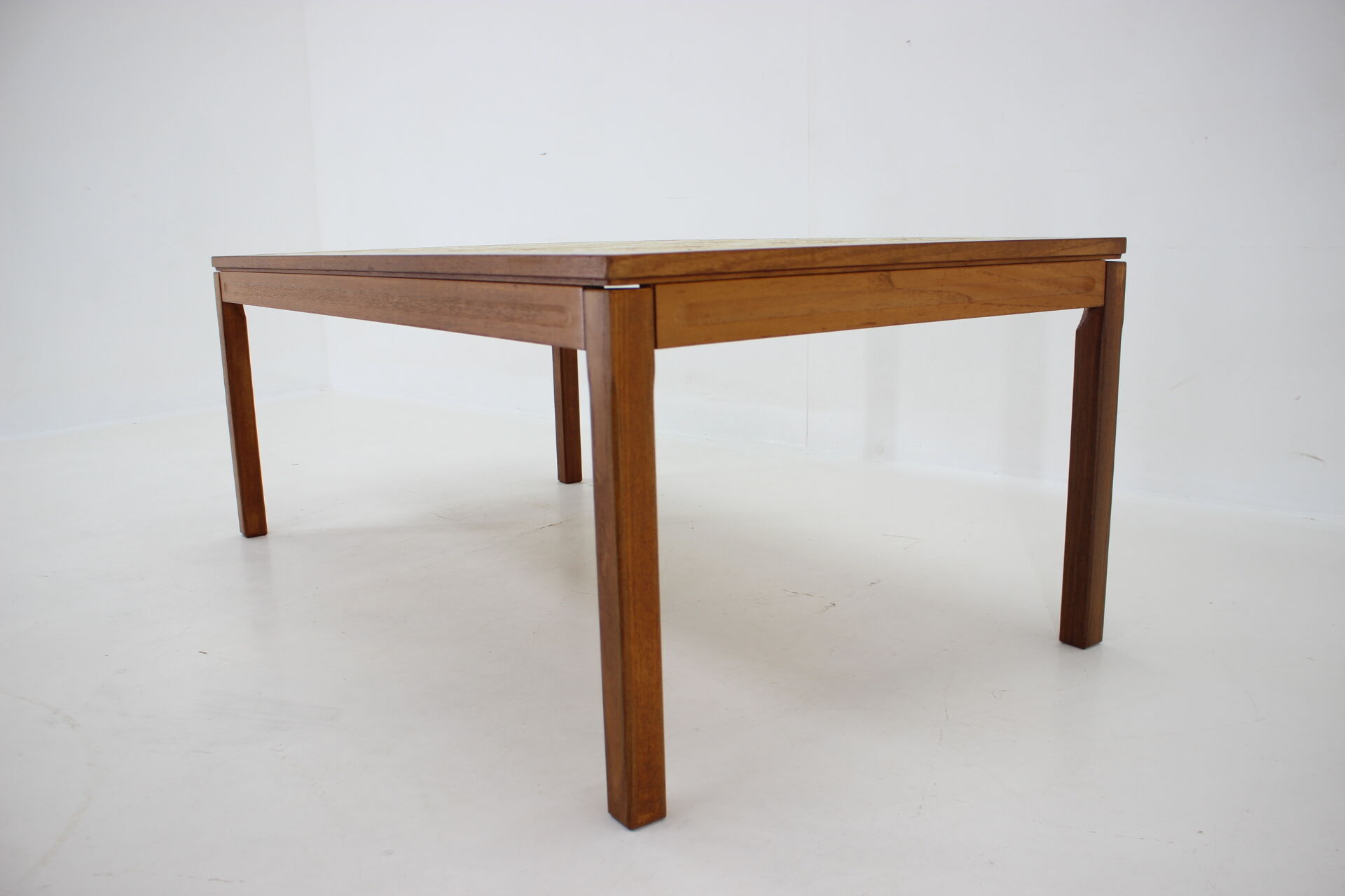 1960s palisander and tile coffee table ,denmark