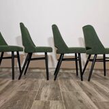 Dining Chairs by Radomir Hoffman for Ton, 1950s, Set of 4