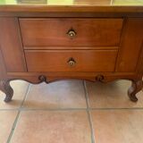 Table basse en merisier