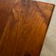 Walnut wood desk with a drawer
