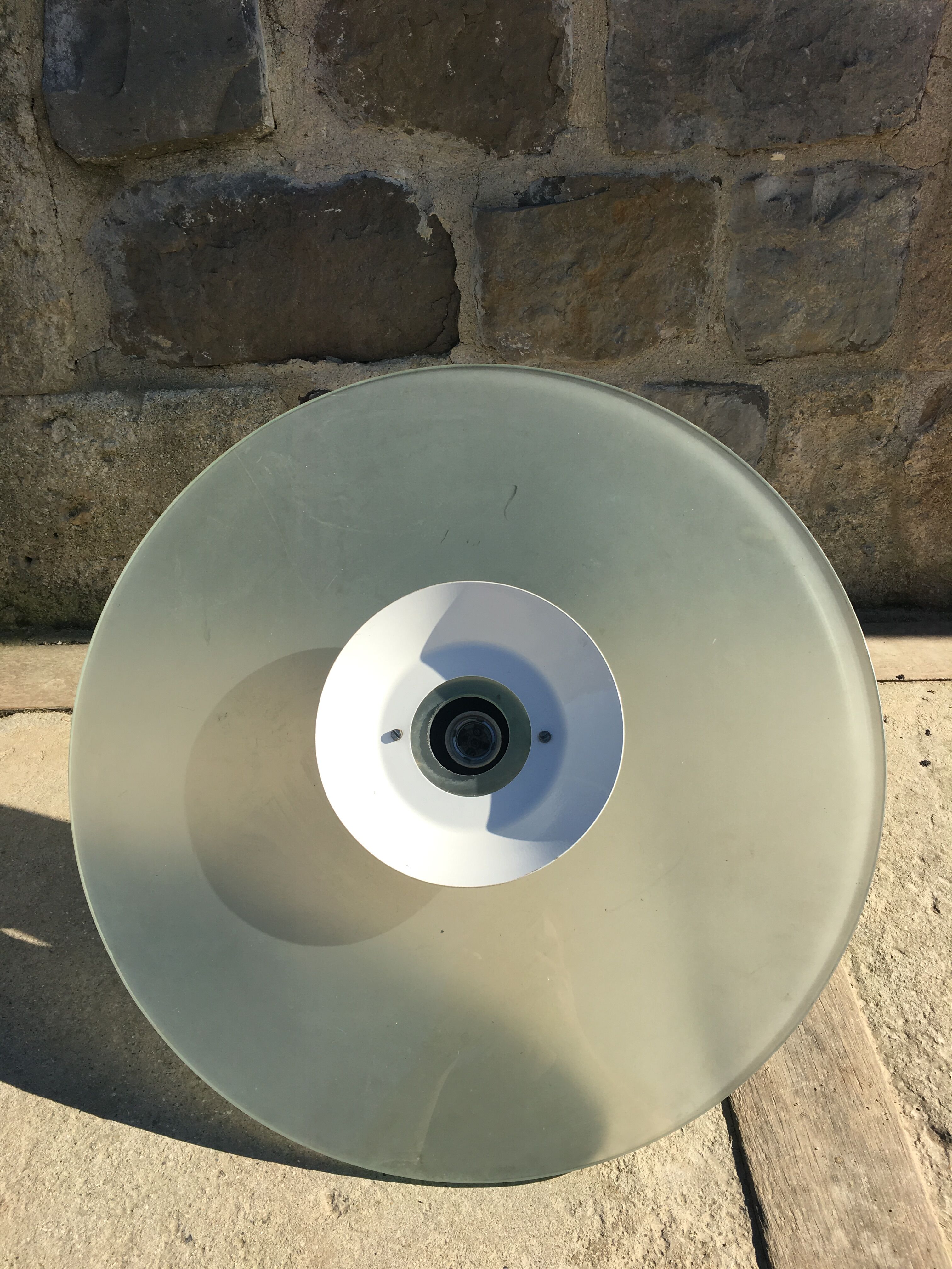 Hanging design glass 1980