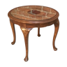 Coffee table in cannage