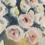 Peinture à l’huile fleurs