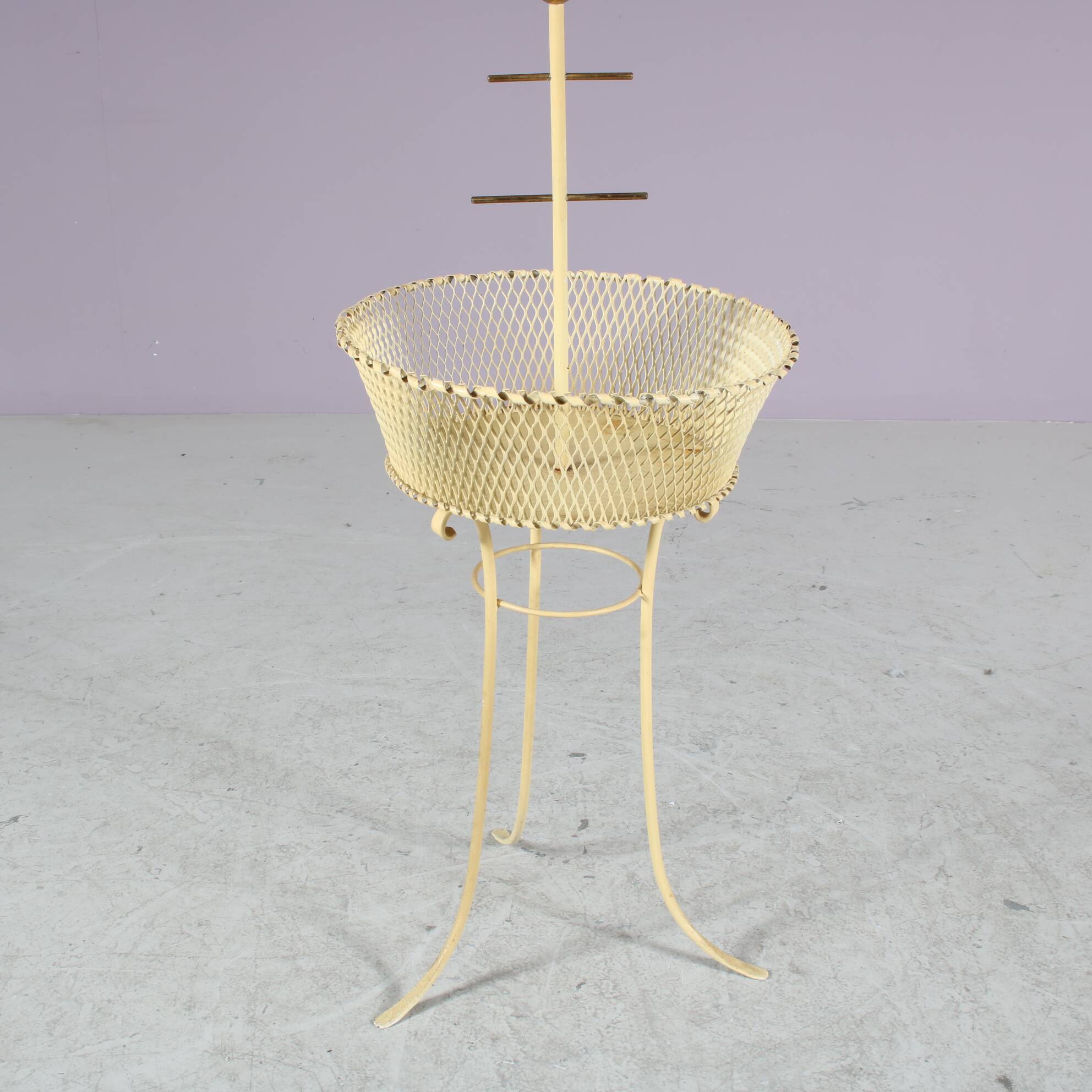 Cage à oiseaux, France années 1950