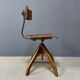Brown Ama Elastik studio or atelier chair from the 1930s