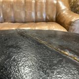 Table basse ronde industrielle