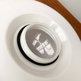 Ceiling or wall lamp model 961 modern mid-century by Wilhelm Wagenfeld for Lindner, Germany, 1950s.