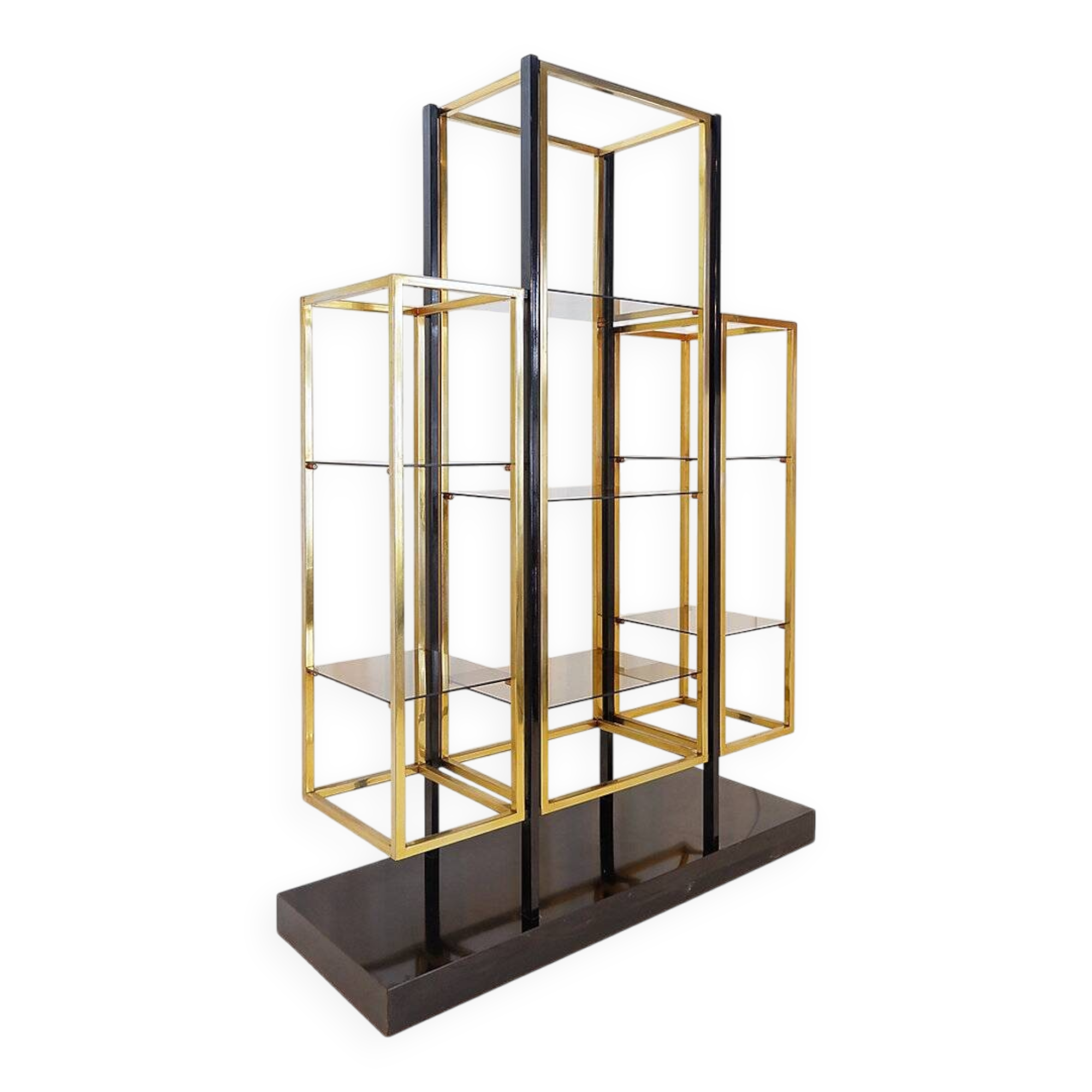 Mid-Century French Bookcase attributed by Kim Moltzer, 1970's