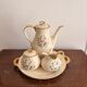 Tea Service Café Courtoisie Keramis Boch Louvière Art Deco Phoenix Bird