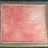 40's painting Trees in bloom signed C. Bizard