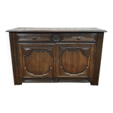 19th century rustic oak sideboard