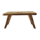 Rectangular wooden step
