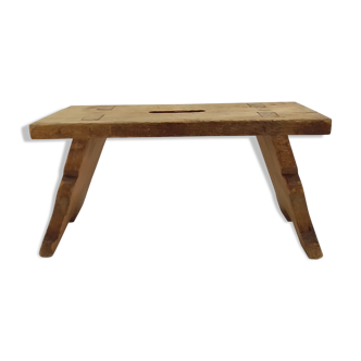 Rectangular wooden step