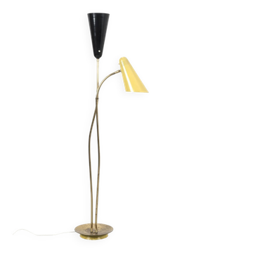 Vintage Floor Lamp in Brass