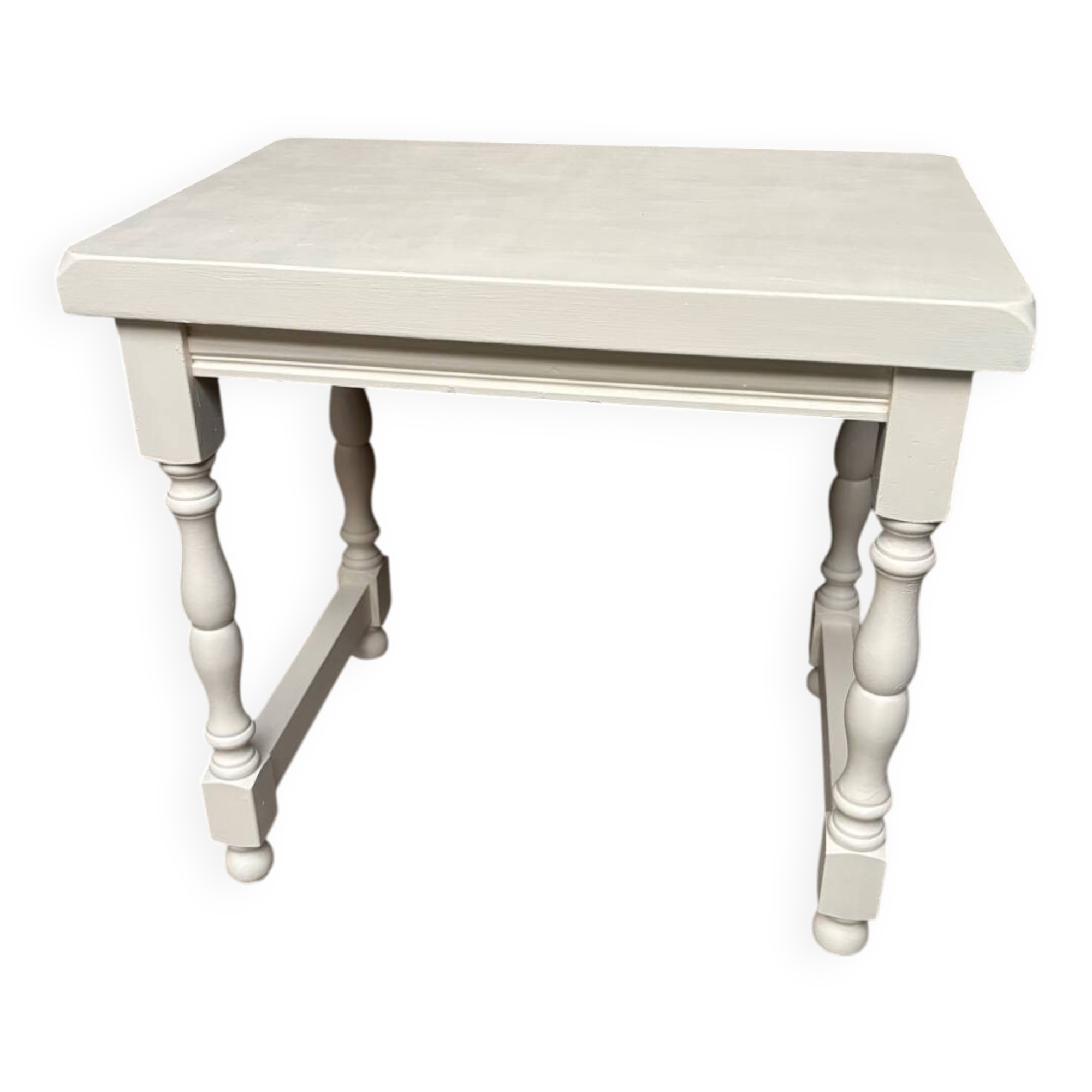 White coffee table or pedestal table