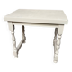 White coffee table or pedestal table