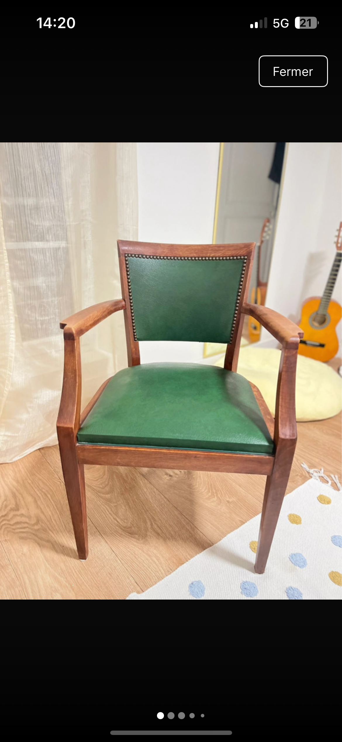Vintage chair from the 1930s