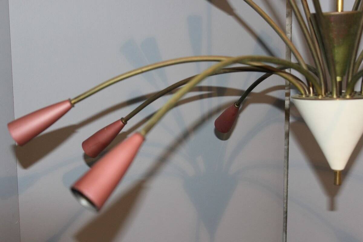 Sputnik ceiling light, 1960s