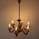 1930s Large Art Deco Candlestick, Czechoslovakia
