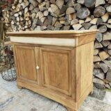 Renovated solid wood sideboard