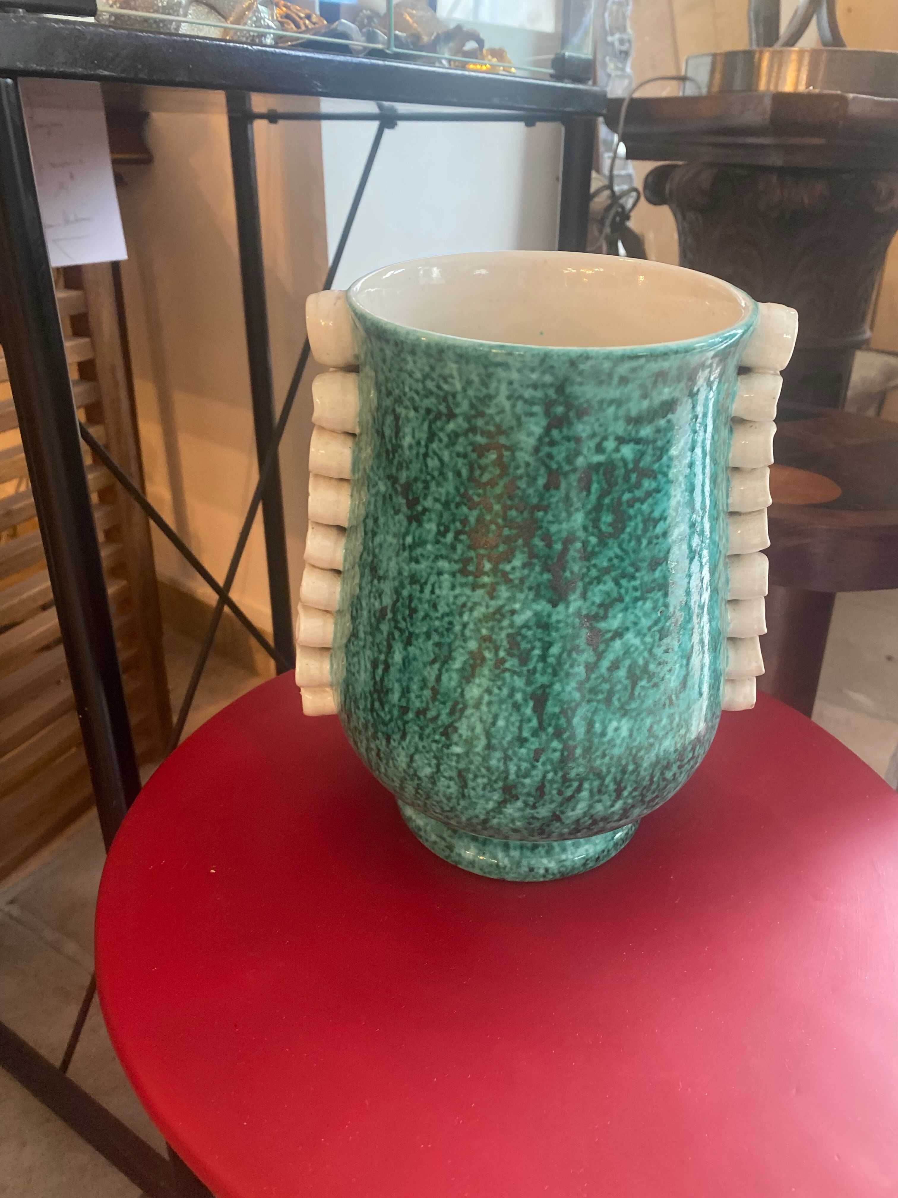 Sainte Radegonde ceramic vase