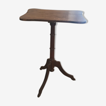 Rectangular pedestal table
