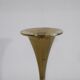 Pair of Danish brass candle holders by Hyslop 1970