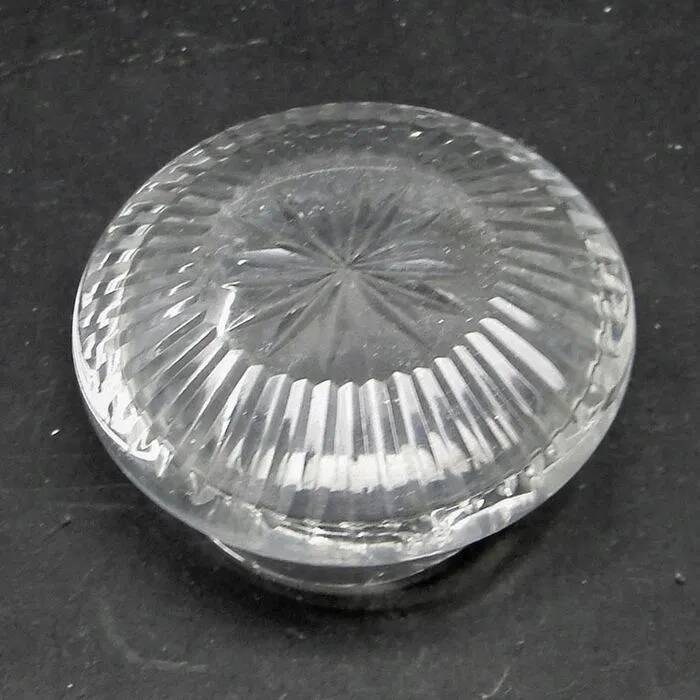 F8t crystal salt shaker art deco
