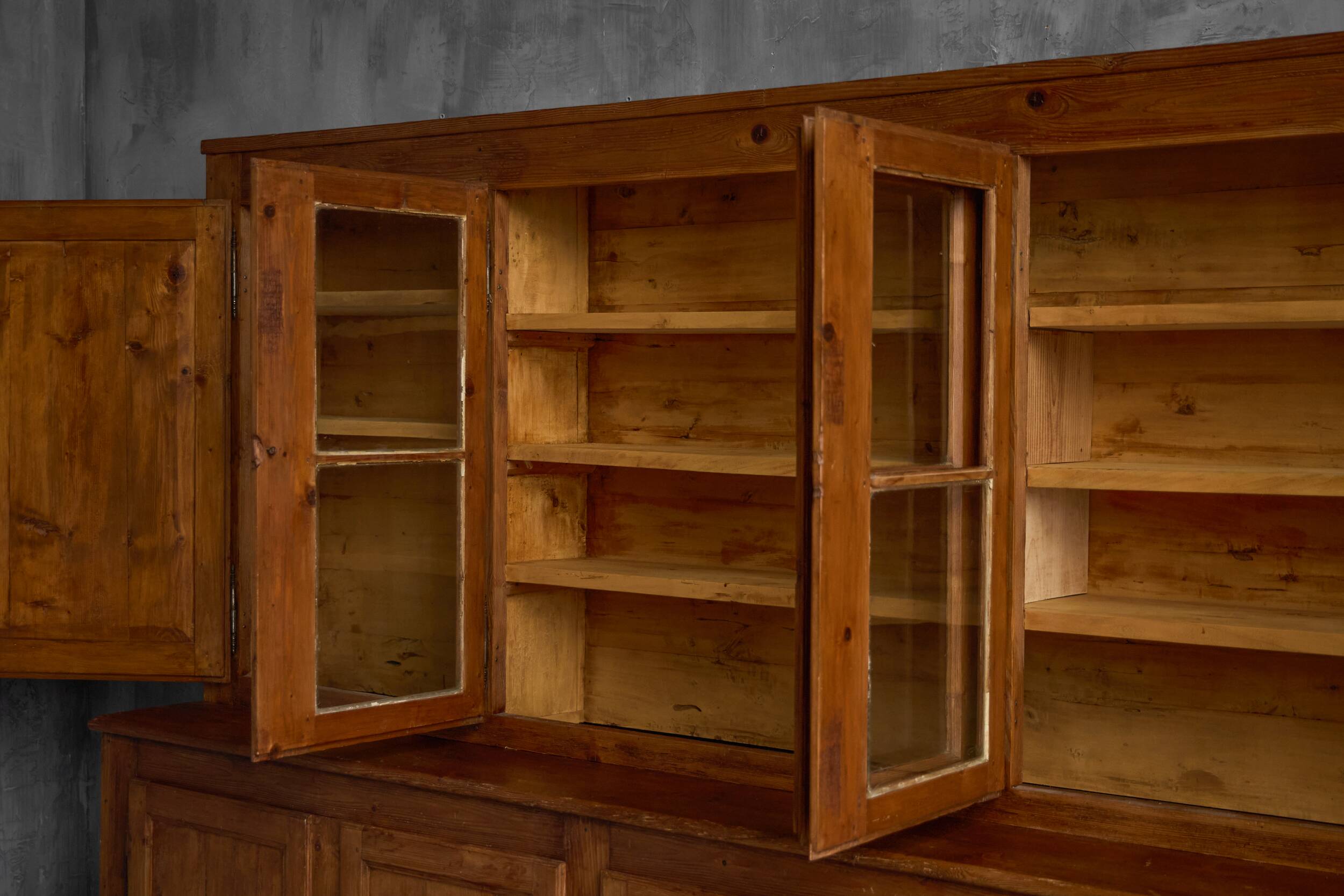 Rustic Art Populaire hutch, France, late 19th century