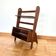 Handheld/carry-on bookcase, design A. Bocek for Krasna Jizba, Czechoslovakia, 1949