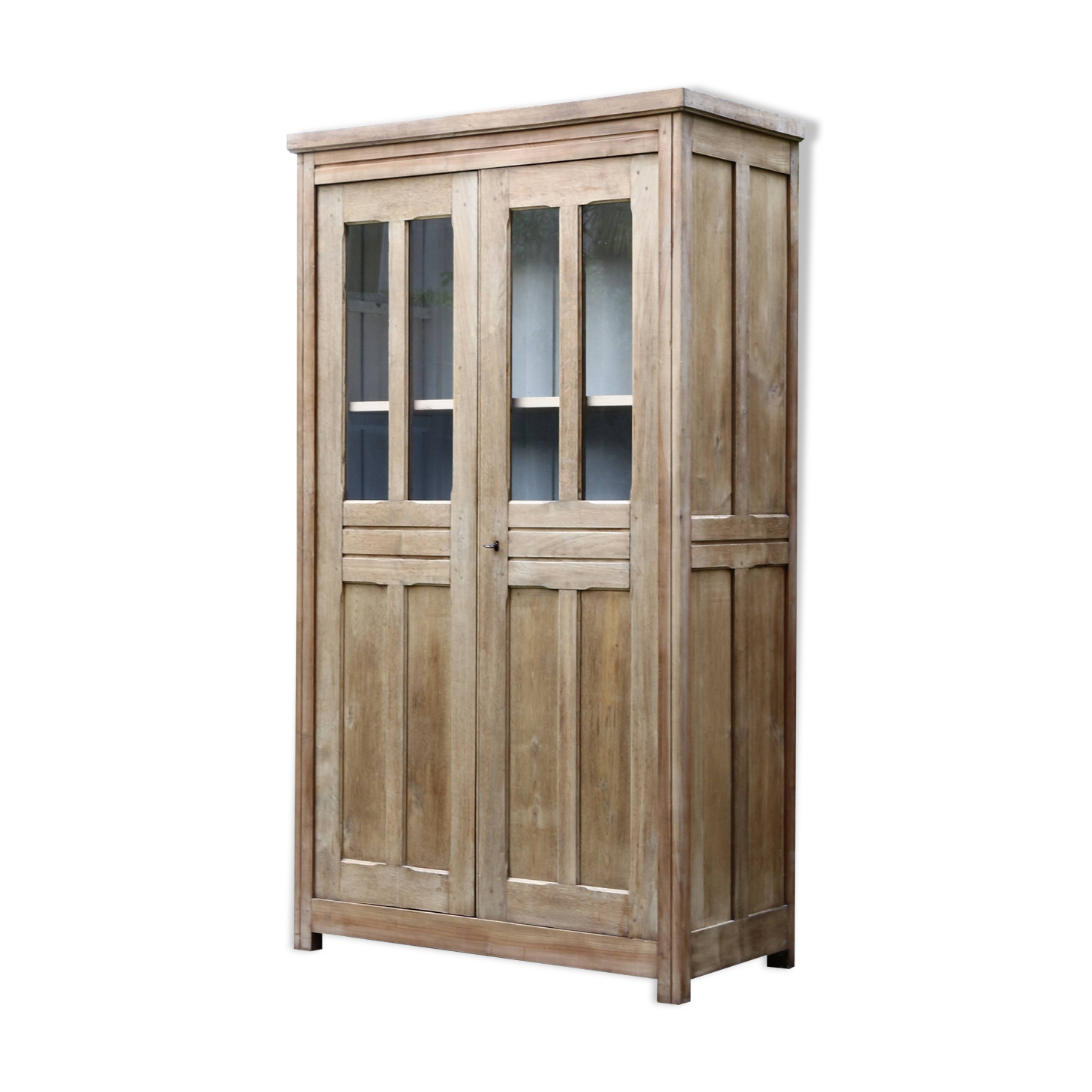 Vintage Parisian glass cabinet