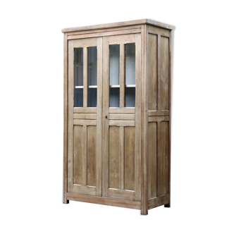 Vintage Parisian glass cabinet