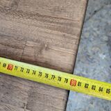 Bistro table in wood and metal