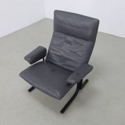 Vintage Lounge Chair in Leather DS 2030 De Sede, 1980s