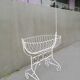 Wrought iron baby bed