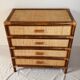 Rattan chest of drawers 4 drawers