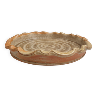 La Borne stoneware pie mould by Bottani Dechaud