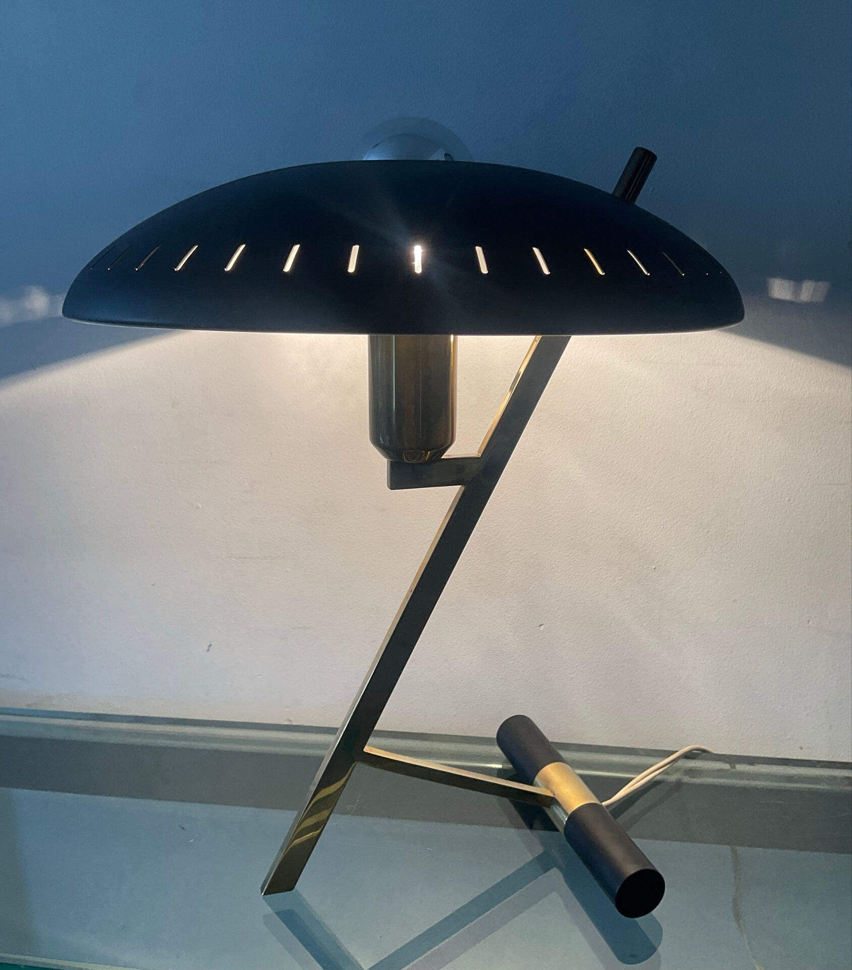 "Z" lamp by Louis Kalff from the 1950s.