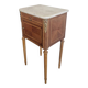 Louis XVI style side table - Marquetry wood and gilded bronze